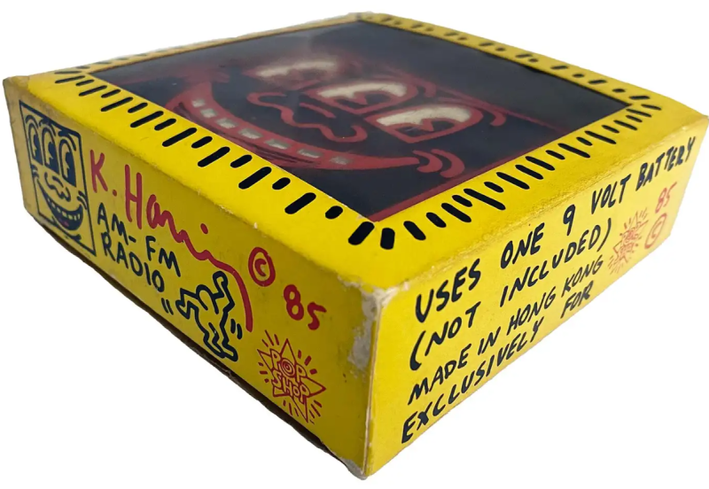 Keith Haring Vintage Pop Shop Three Eyed Monster Radio Available